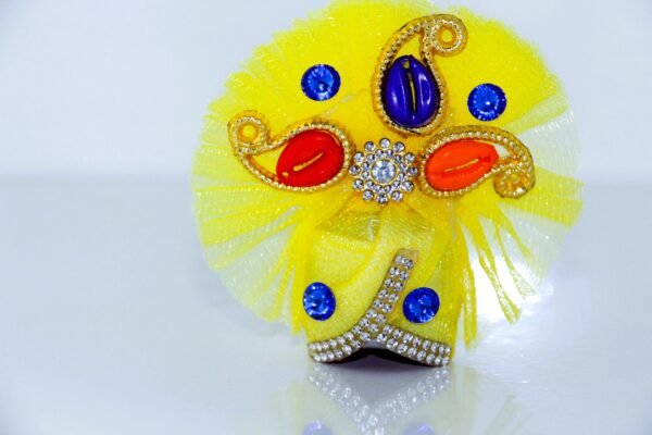Mukut for ladu gopal set of 3